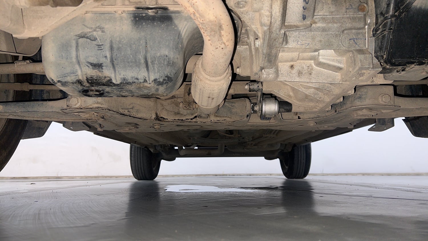 Used 2018 Ford EcoSport Trend + 1.5L TDCi Diesel Manual extra FRONT LEFT UNDERBODY VIEW