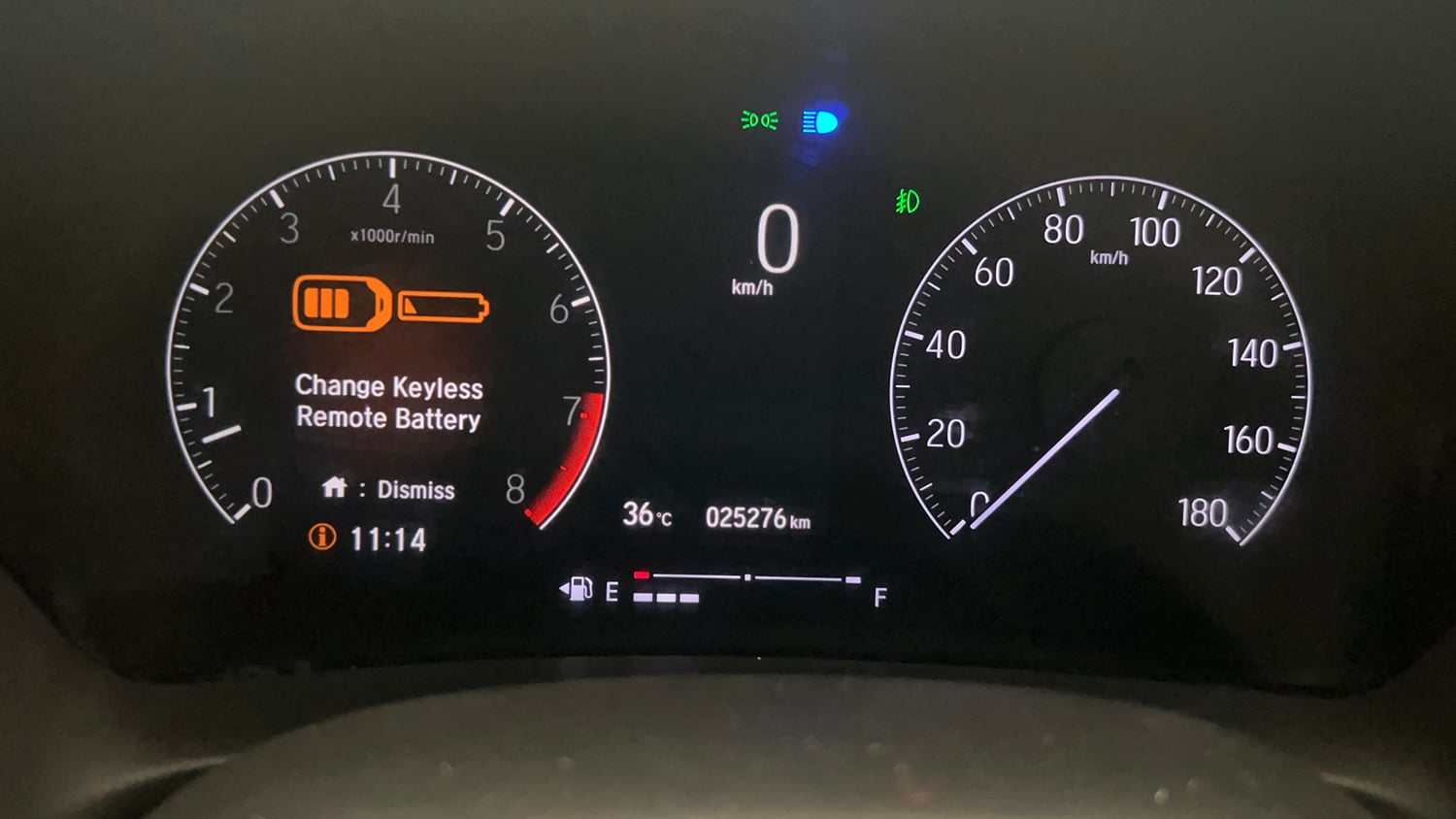 Used 2023 Honda Elevate VX MT Petrol Manual interior CLUSTERMETER VIEW