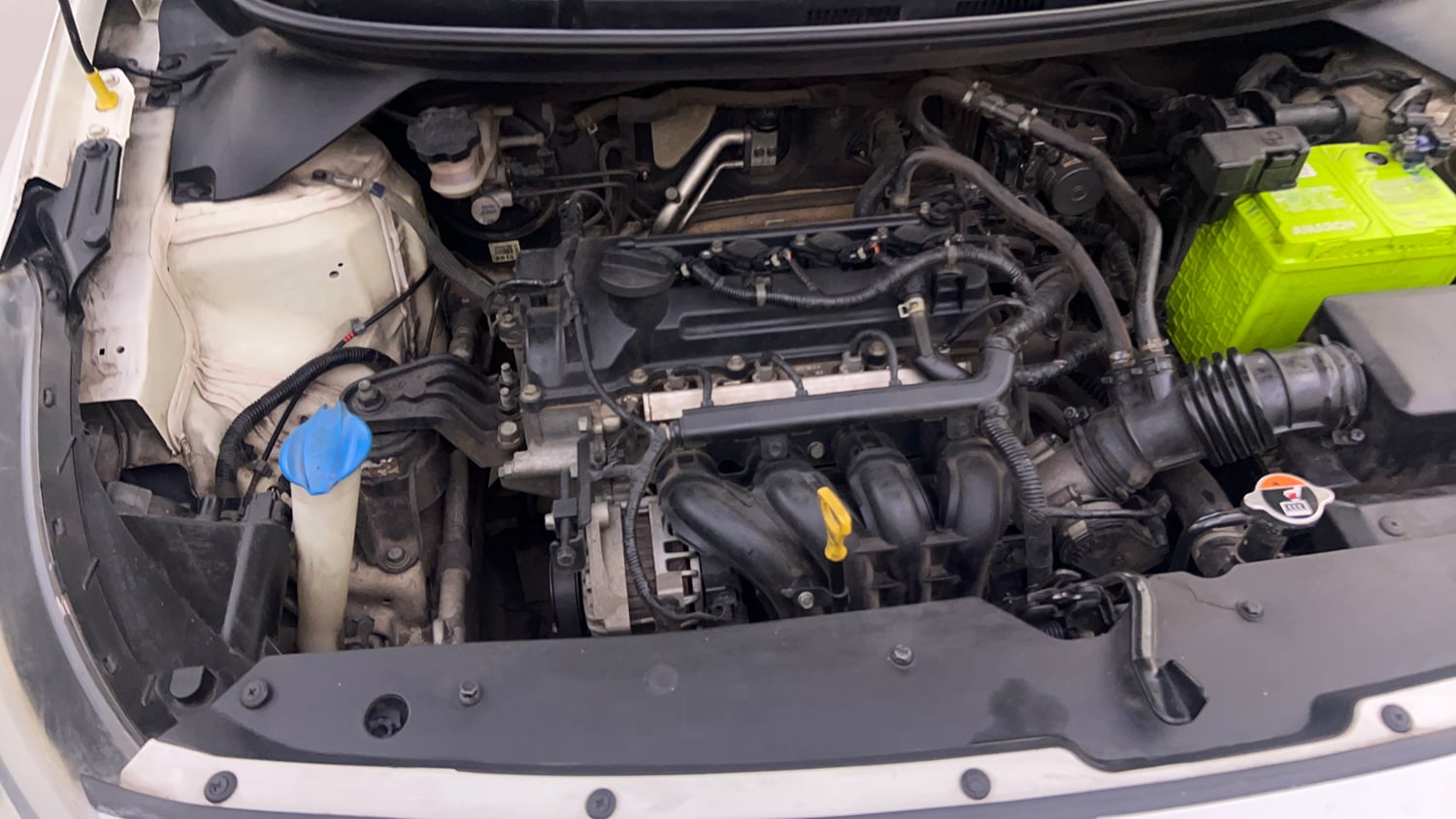 Used 2018 Hyundai Elite i20 Asta 1.2 AT Petrol Automatic engine ENGINE RIGHT SIDE VIEW