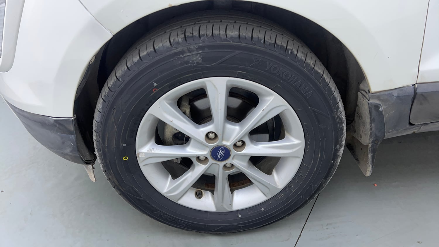 Used 2019 Ford EcoSport Titanium 1.5L TDCi Diesel Manual tyres LEFT FRONT TYRE RIM VIEW