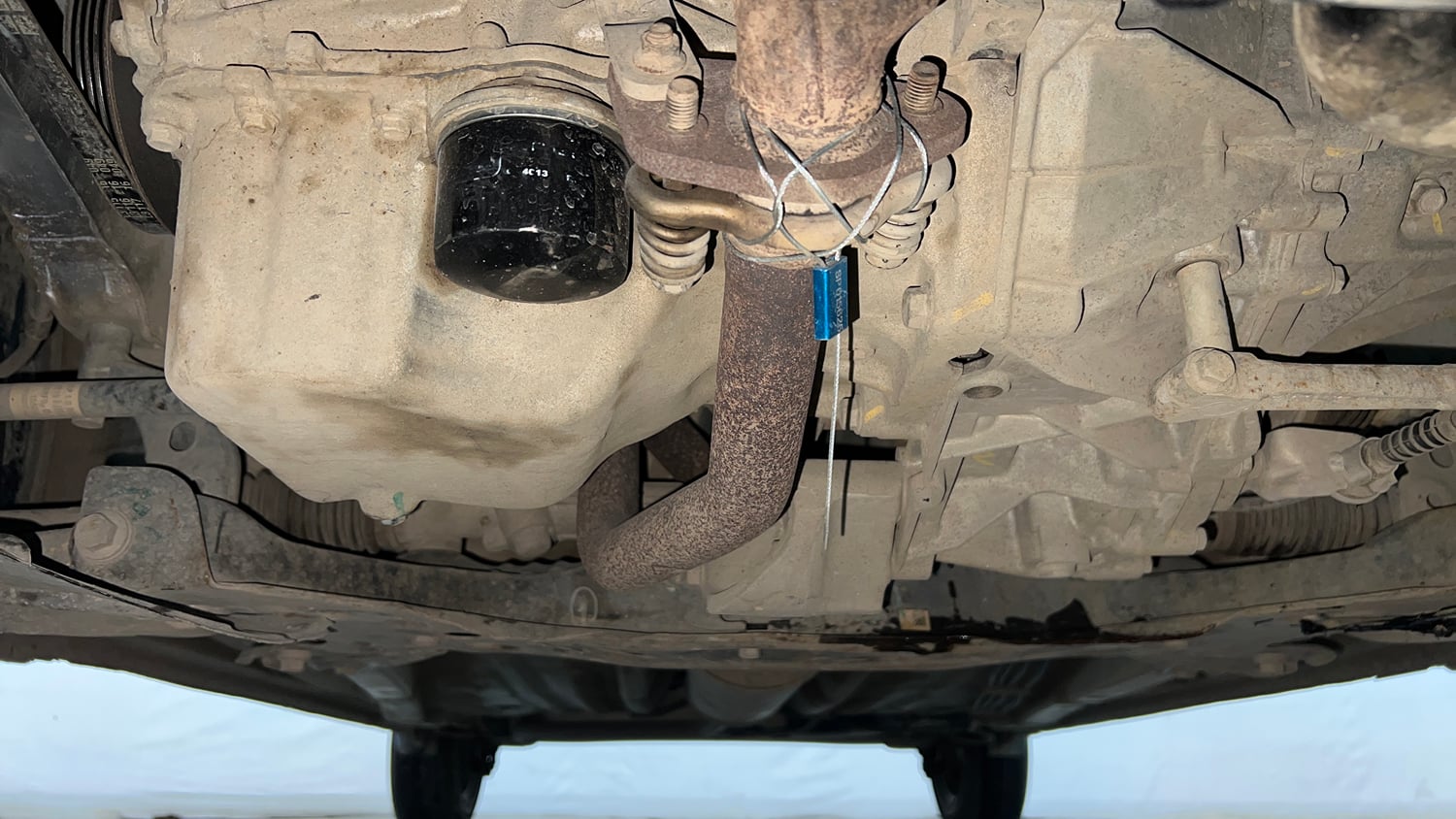 Used 2023 Maruti Suzuki Celerio LXi Petrol Manual extra FRONT LEFT UNDERBODY VIEW