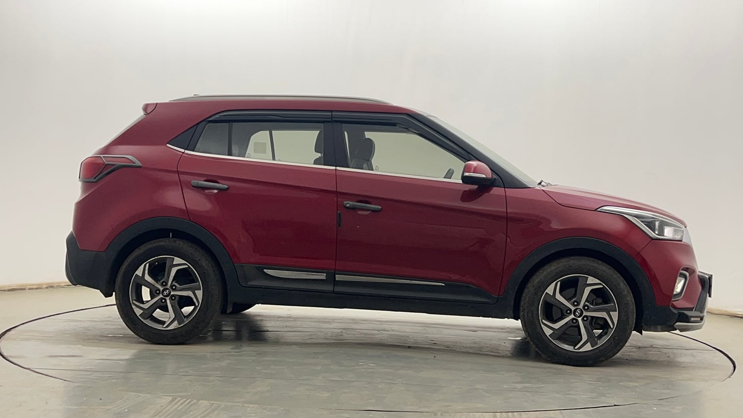 Used 2019 Hyundai Creta SX 1.6 (O) Petrol Petrol Manual exterior RIGHT SIDE VIEW