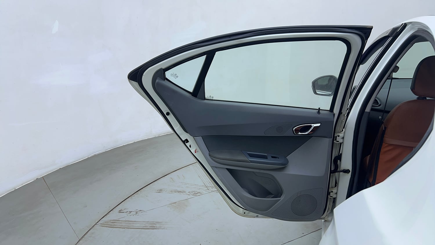 Used 2020 Tata Tigor XZA Plus Petrol Automatic interior LEFT REAR DOOR OPEN VIEW
