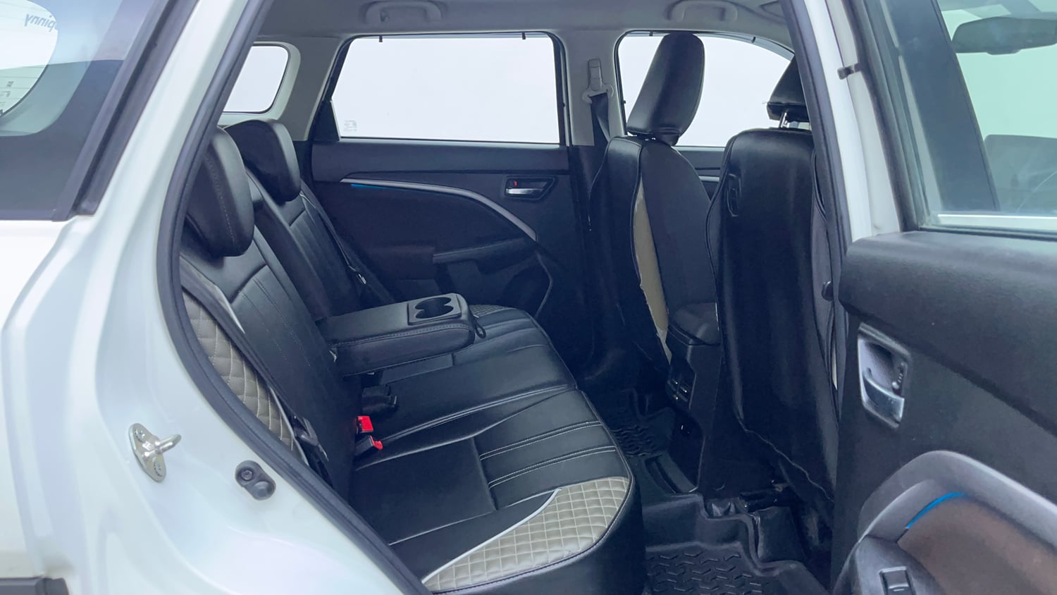 Used 2023 Maruti Suzuki Brezza ZXi Plus Petrol Manual interior RIGHT SIDE REAR DOOR CABIN VIEW