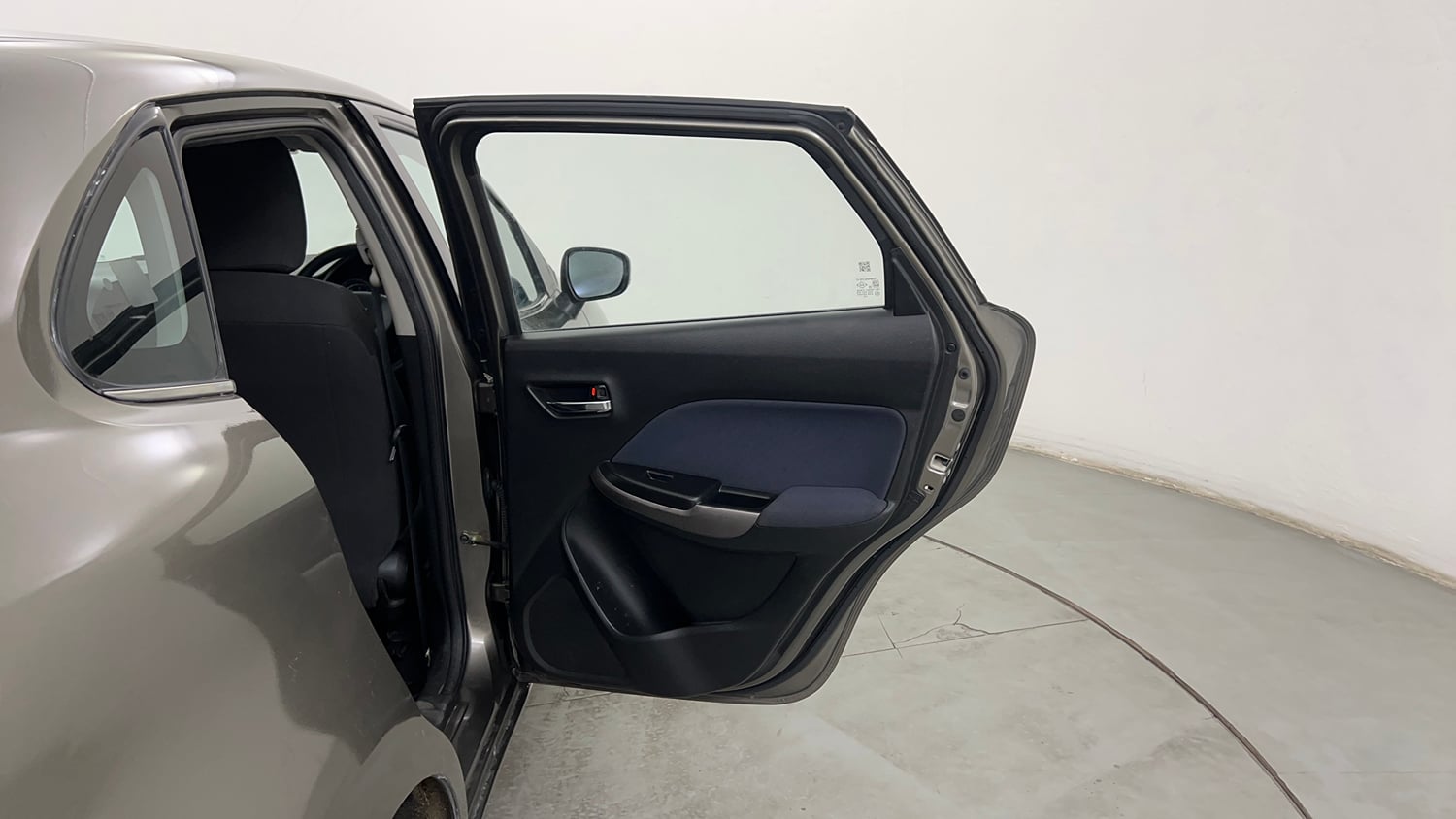 Used 2020 Maruti Suzuki Baleno Zeta Petrol Manual interior RIGHT REAR DOOR OPEN VIEW