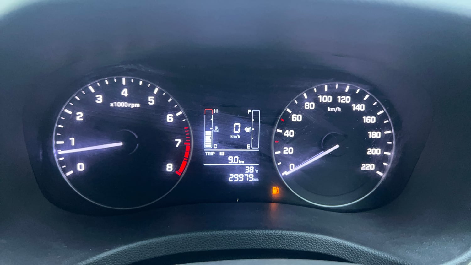 Used 2016 Hyundai Creta 1.6 SX Plus Petrol Petrol Manual interior CLUSTERMETER VIEW