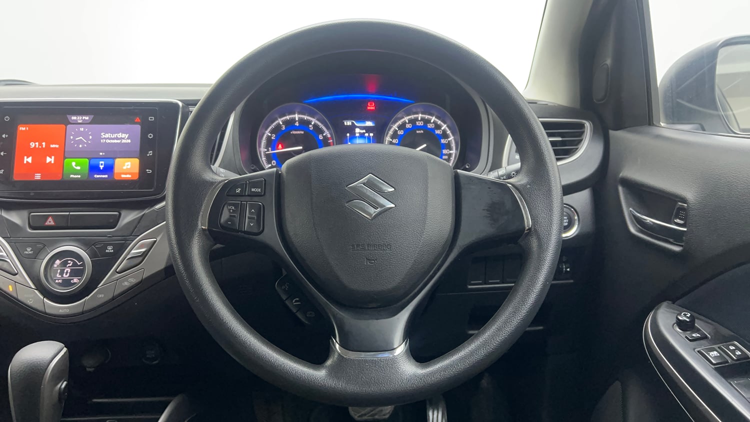 Used 2021 Maruti Suzuki Baleno Zeta Automatic Petrol Automatic interior STEERING VIEW