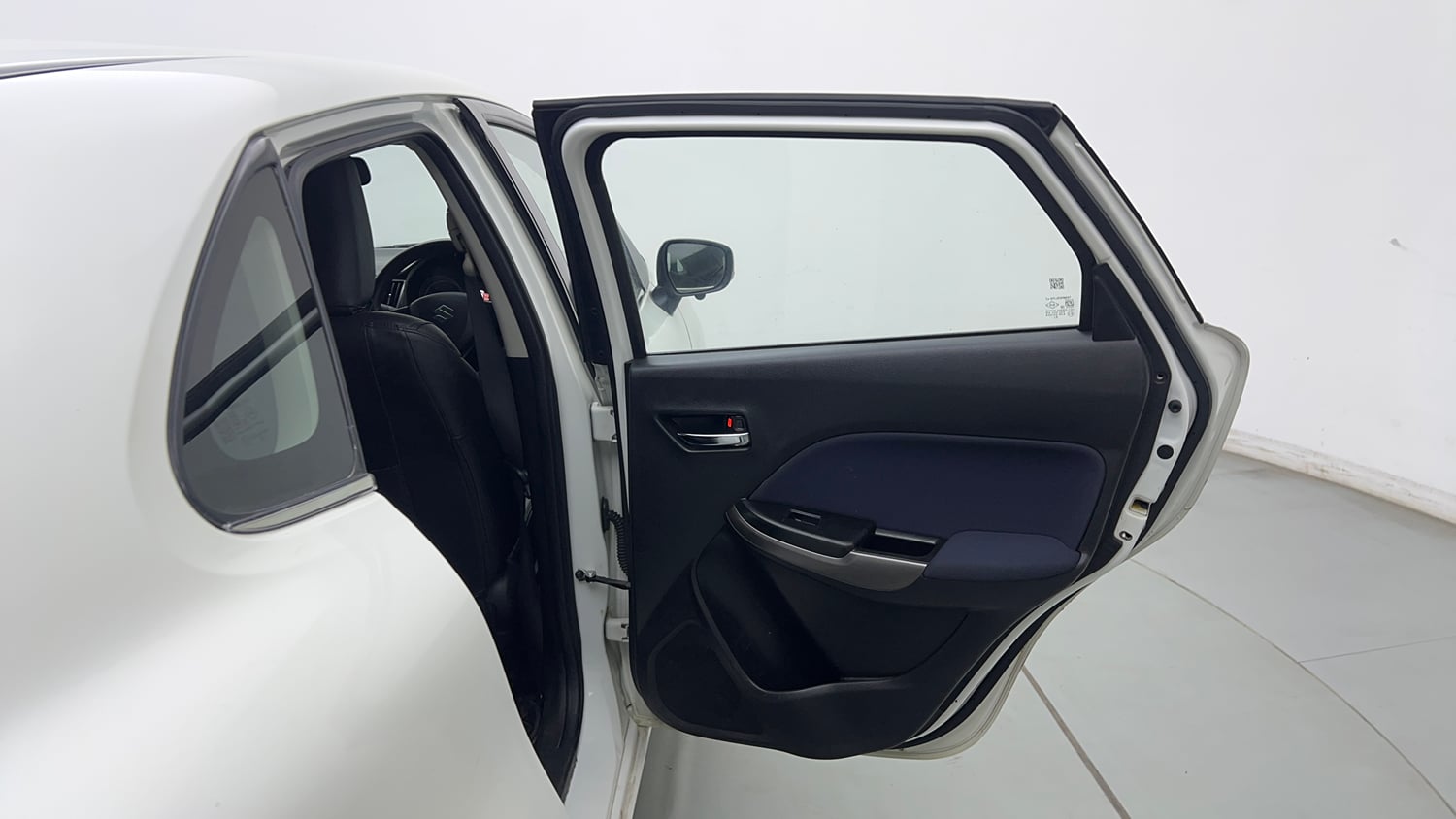 Used 2019 Maruti Suzuki Baleno Zeta Petrol Manual interior RIGHT REAR DOOR OPEN VIEW