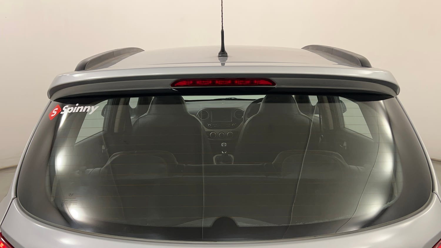 Used 2019 Hyundai Grand i10 Sportz 1.2 Kappa VTVT CNG (Outside Fitted) Cng Manual exterior BACK WINDSHIELD VIEW