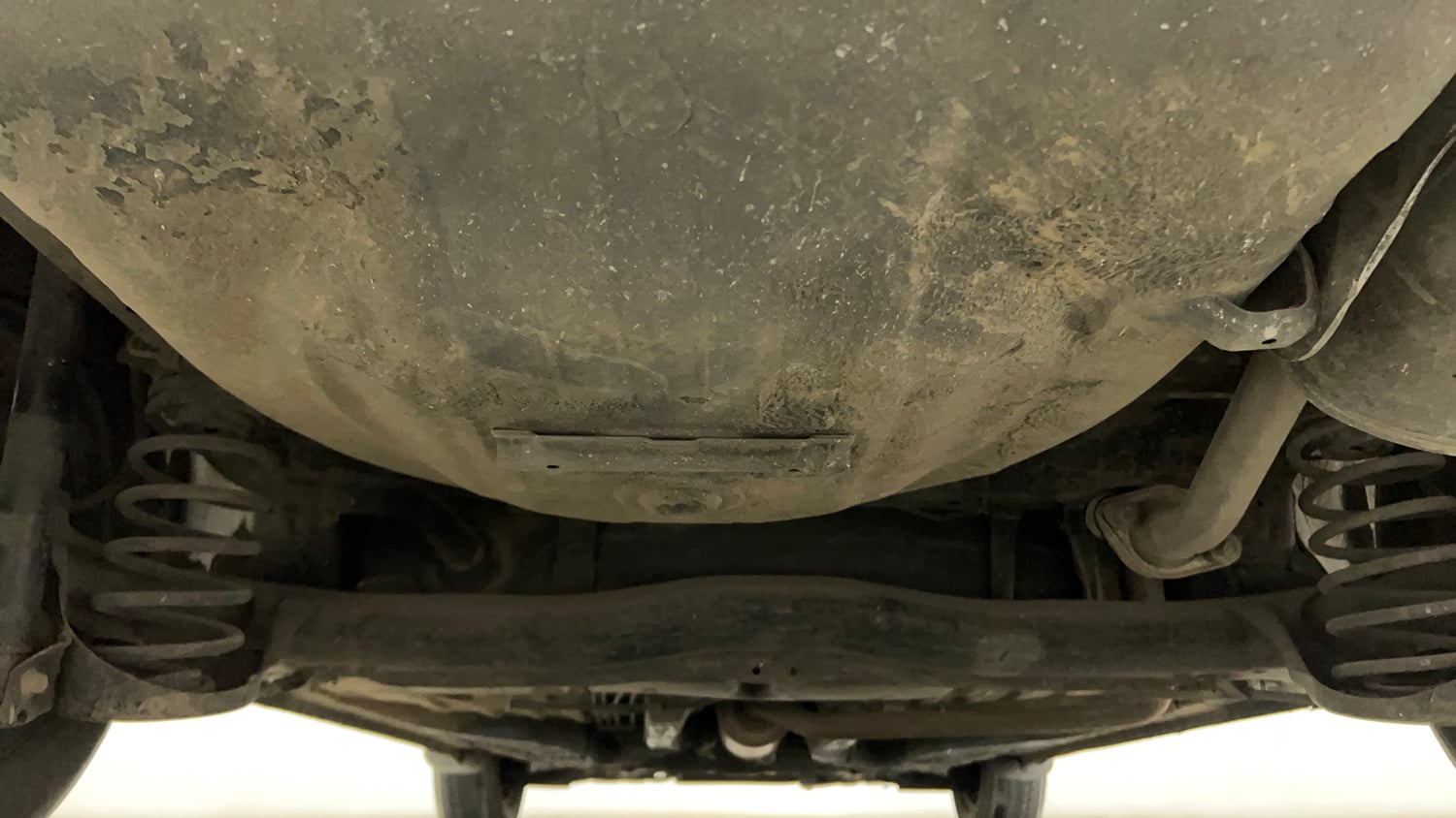 Used 2013 Honda Amaze 1.2 S i-VTEC Petrol Manual extra REAR UNDERBODY VIEW (TAKEN FROM REAR)