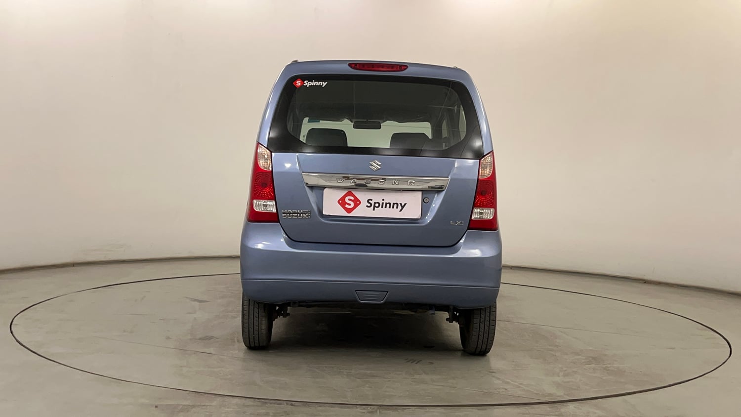 Used 2012 Maruti Suzuki Wagon R LXi Petrol Manual exterior BACK VIEW