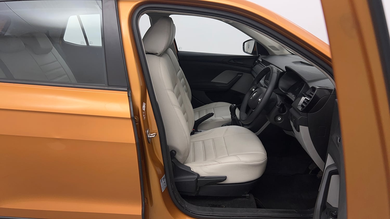 Used 2022 Skoda Kushaq Active 1.0 TSI MT Petrol Manual interior RIGHT SIDE FRONT DOOR CABIN VIEW
