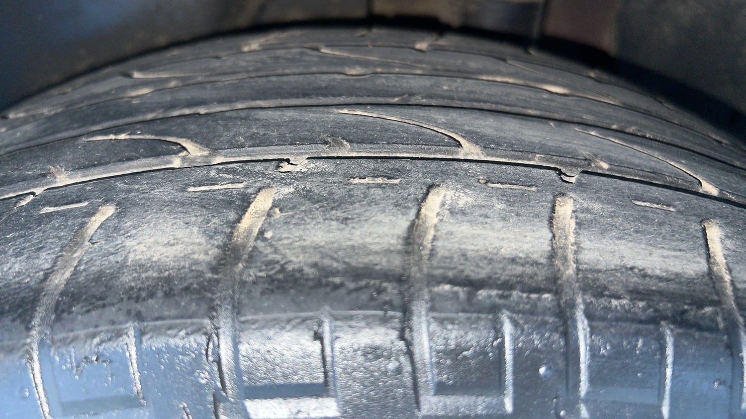 Used 2017 Hyundai Creta 1.6 SX Plus AT Petrol Petrol Automatic tyres LEFT REAR TYRE TREAD VIEW