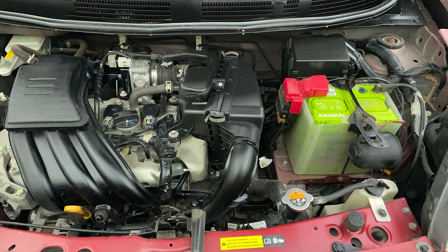 Used 2019 Nissan Micra Active XL Petrol Manual engine ENGINE LEFT SIDE VIEW