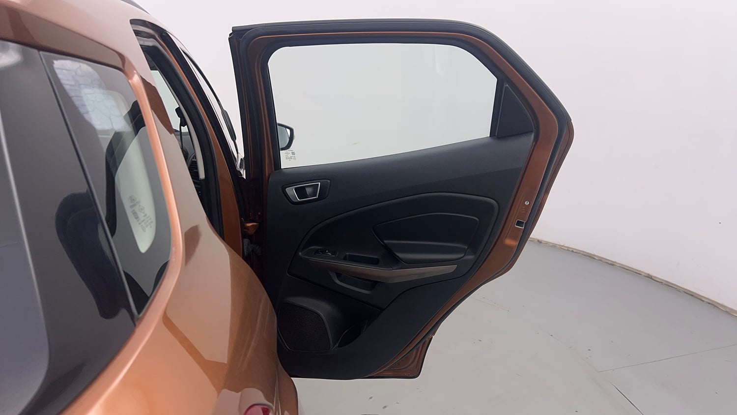 Used 2018 Ford EcoSport Trend + 1.5L TDCi Diesel Manual interior RIGHT REAR DOOR OPEN VIEW