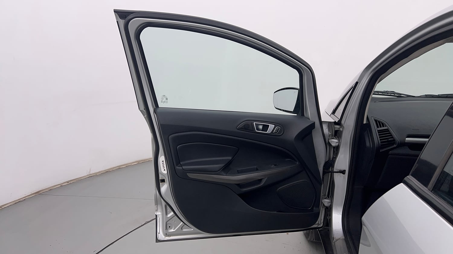 Used 2018 Ford EcoSport Trend + 1.5L TDCi Diesel Manual interior LEFT FRONT DOOR OPEN VIEW