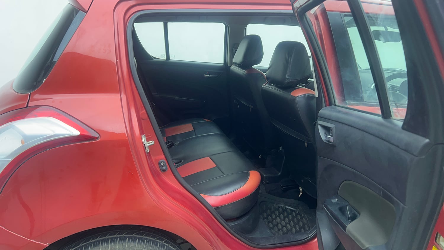Used 2013 Maruti Suzuki Swift VXi Petrol Manual interior RIGHT SIDE REAR DOOR CABIN VIEW