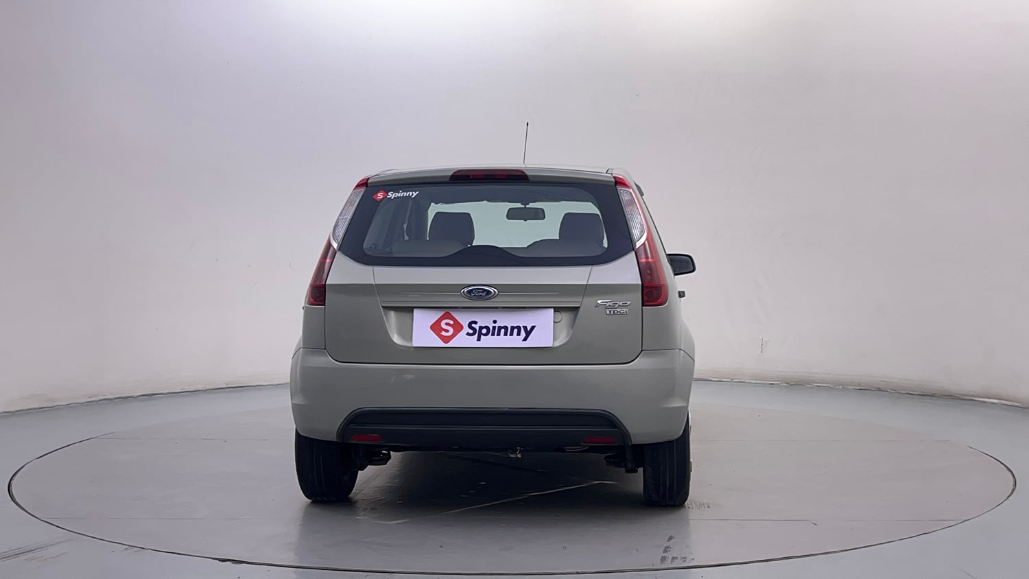 Used 2012 Ford Figo Duratorq Diesel EXI 1.4 Diesel Manual exterior BACK VIEW