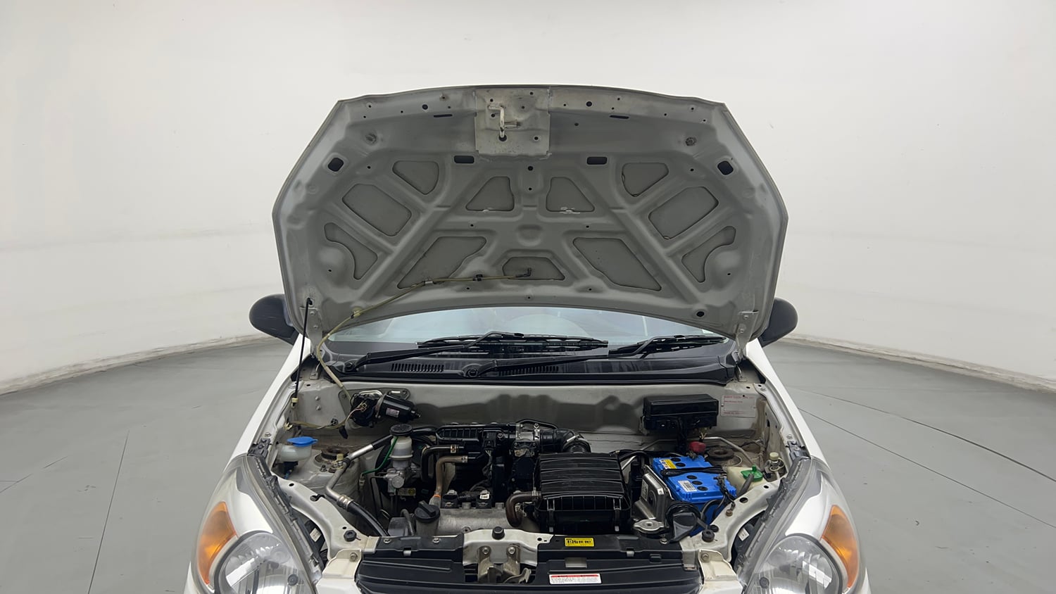 Used 2018 Maruti Suzuki Alto 800 VXi Petrol Manual engine ENGINE & BONNET OPEN FRONT VIEW
