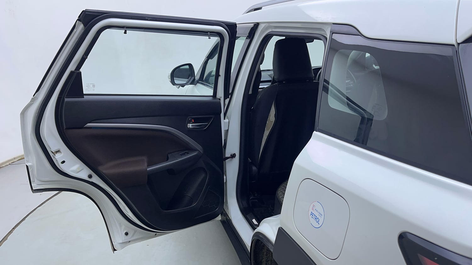 Used 2023 Maruti Suzuki Brezza ZXi Plus Petrol Manual interior LEFT REAR DOOR OPEN VIEW