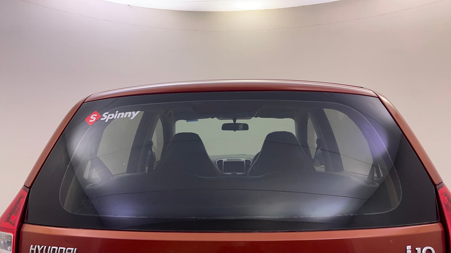 Used 2012 Hyundai i10 Magna 1.2 Kappa2 Petrol Manual exterior BACK WINDSHIELD VIEW