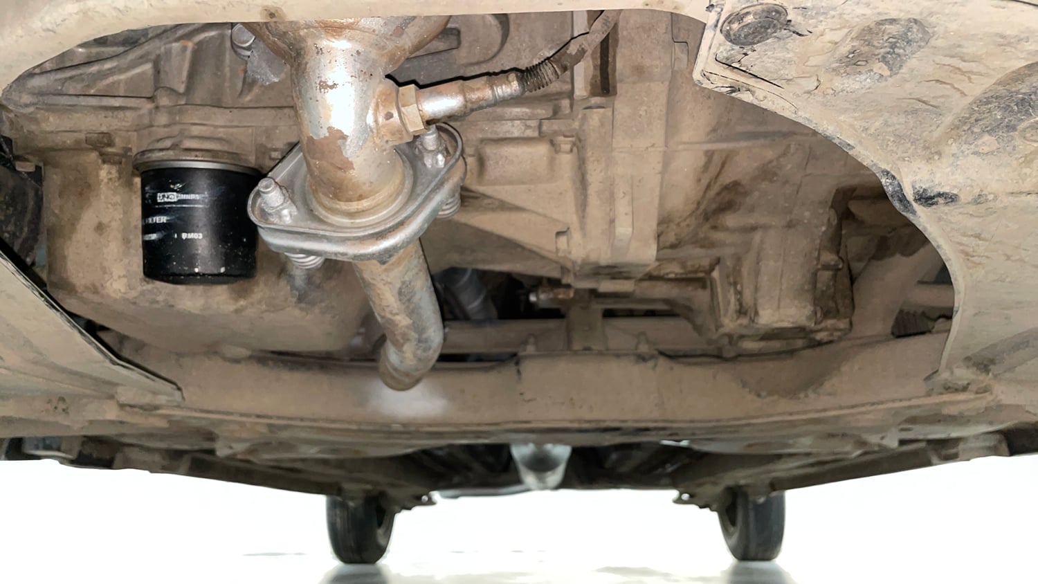 Used 2012 Maruti Suzuki Swift VXi Petrol Manual extra FRONT LEFT UNDERBODY VIEW