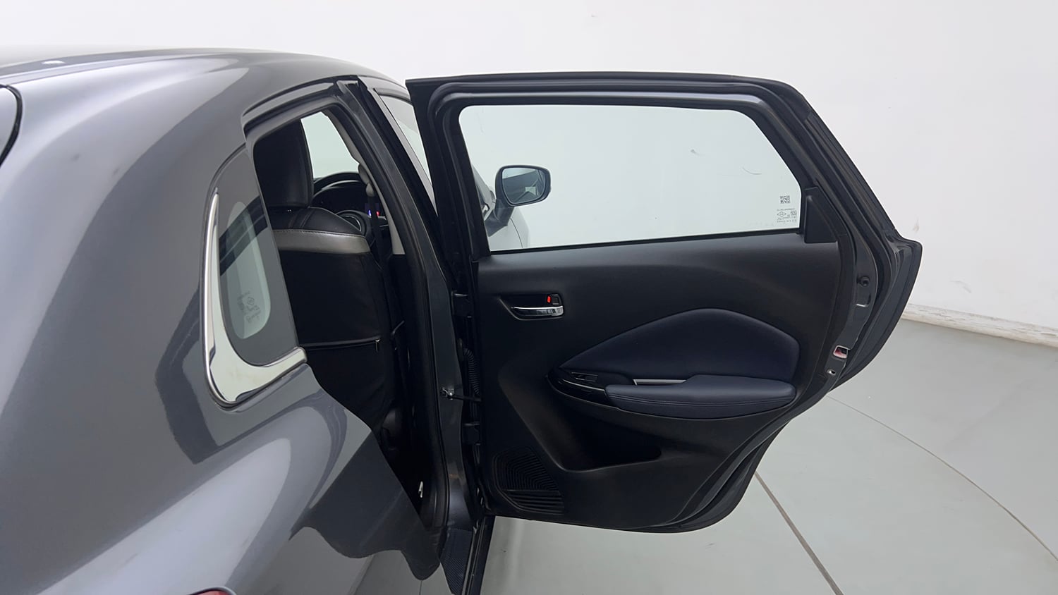 Used 2025 Maruti Suzuki Baleno Zeta MT Petrol Manual interior RIGHT REAR DOOR OPEN VIEW