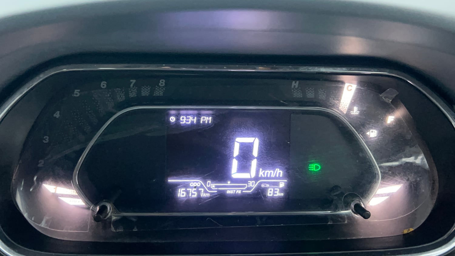 Used 2021 Tata Tigor XZ Plus Petrol Manual interior CLUSTERMETER VIEW