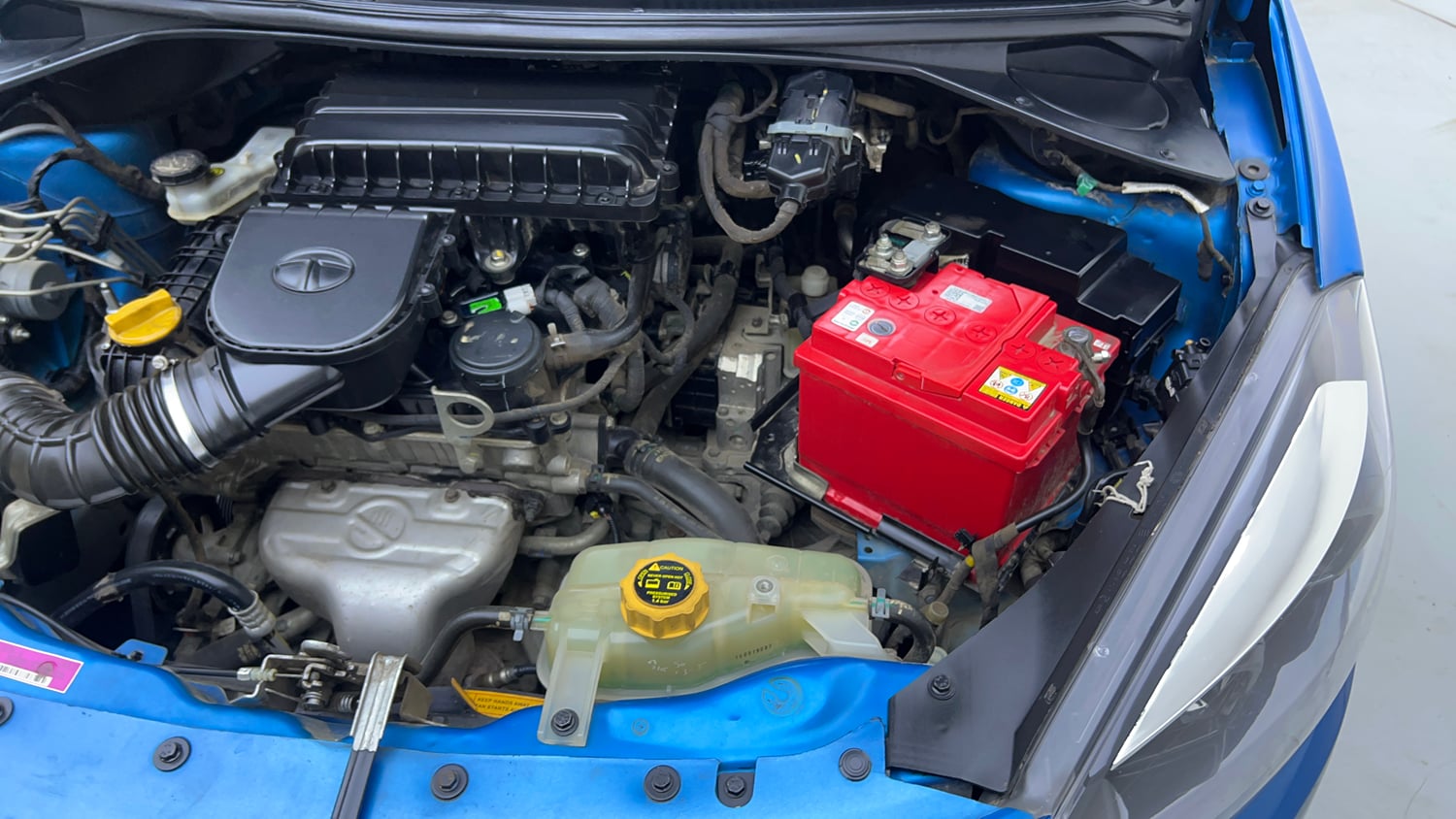 Used 2019 Tata Tiago Revotron XZA Plus Petrol Automatic engine ENGINE LEFT SIDE VIEW