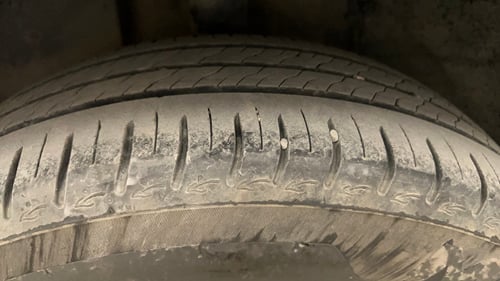 Used 2023 Tata Altroz XZ Petrol Petrol Manual tyres RIGHT REAR TYRE TREAD VIEW