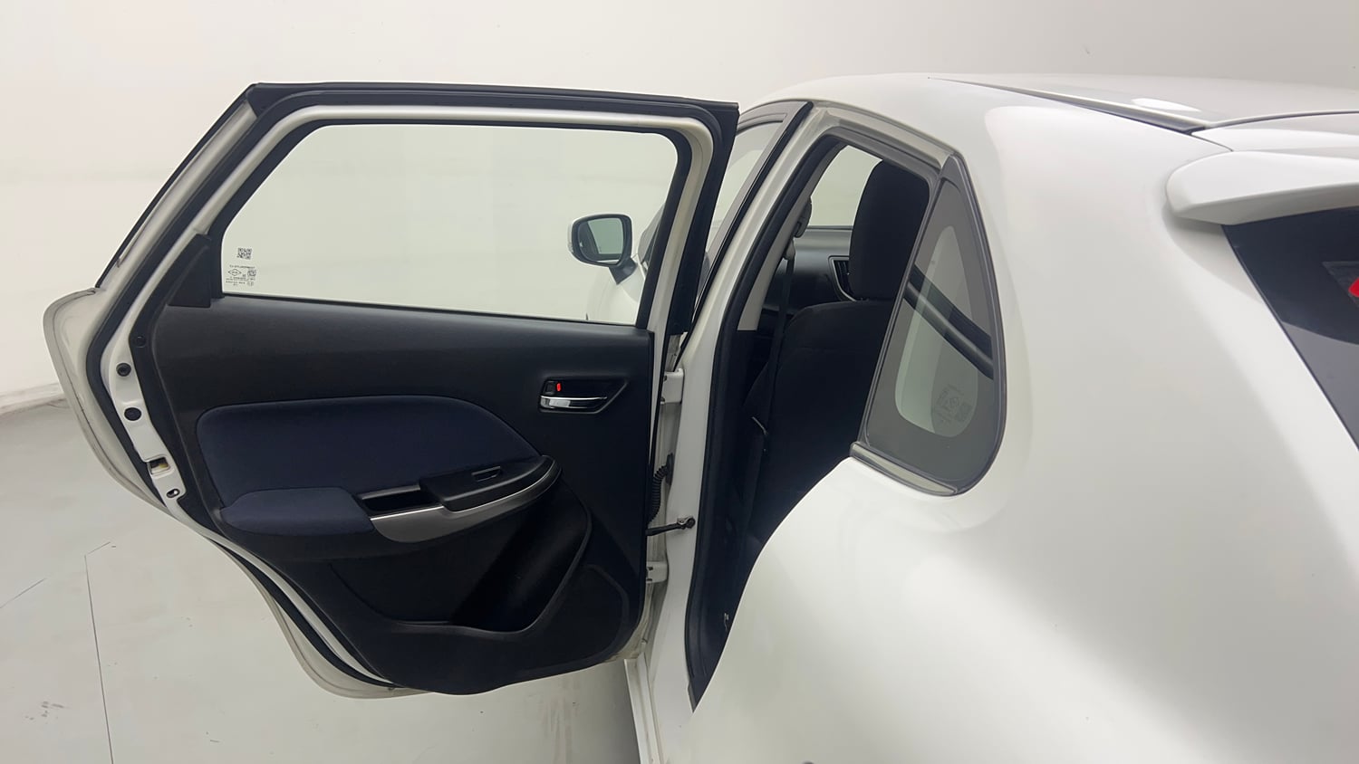 Used 2021 Maruti Suzuki Baleno Zeta Automatic Petrol Automatic interior LEFT REAR DOOR OPEN VIEW