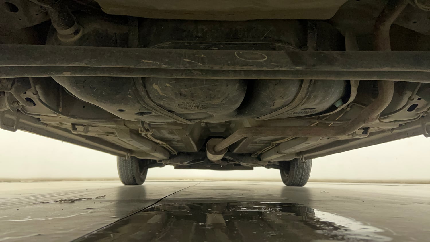 Used 2021 Maruti Suzuki Celerio X Zxi Petrol Manual extra REAR UNDERBODY VIEW (TAKEN FROM REAR)