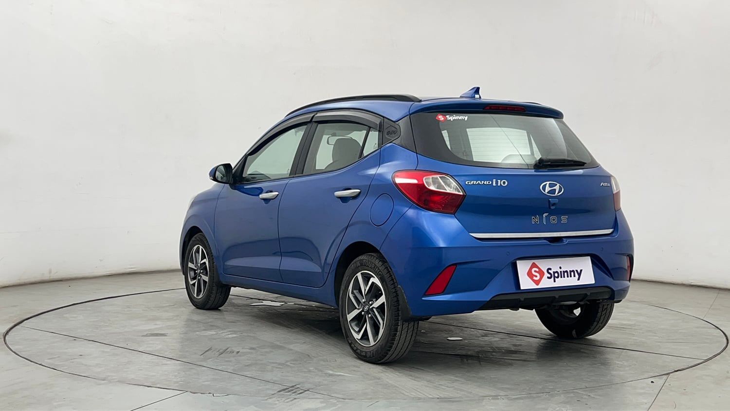 Used 2020 Hyundai Grand i10 Nios Asta 1.2 Kappa VTVT Petrol Manual exterior LEFT REAR CORNER VIEW