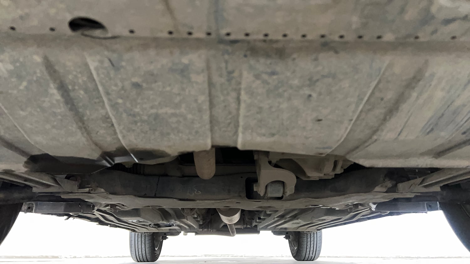 Used 2021 Maruti Suzuki S-Cross Alpha Petrol Manual extra FRONT LEFT UNDERBODY VIEW