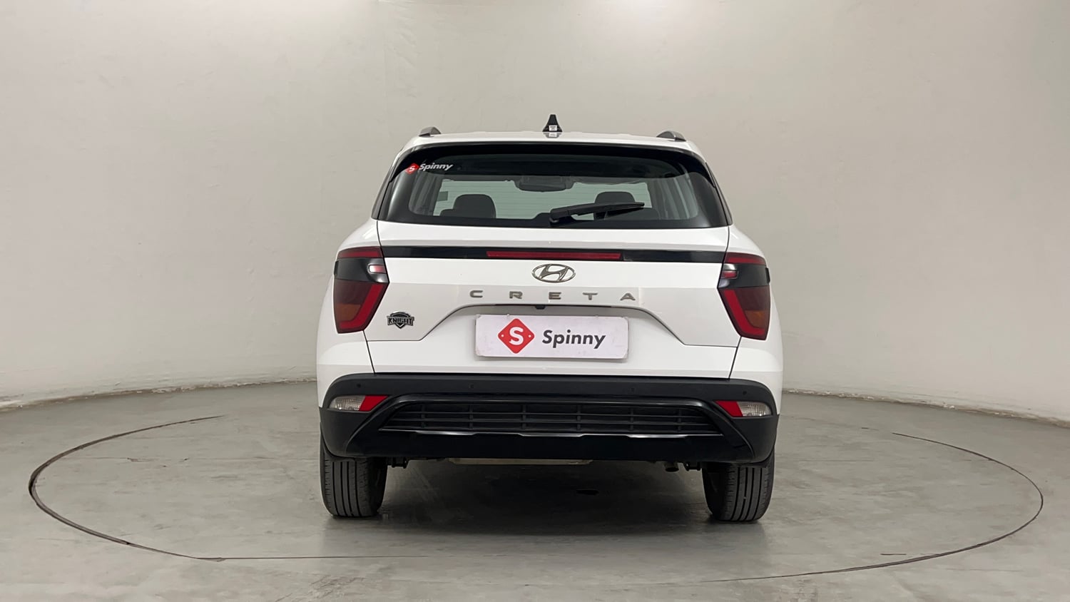 Used 2024 Hyundai Creta S Plus 1.5 Petrol Knight Petrol Manual exterior BACK VIEW