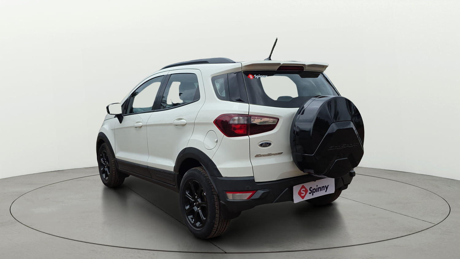 Used 2019 Ford EcoSport Thunder Edition Petrol Petrol Manual exterior LEFT REAR CORNER VIEW