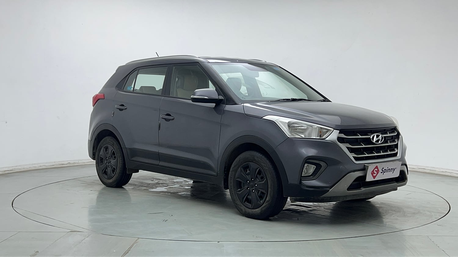 Used 2019 Hyundai Creta EX 1.6 Petrol Petrol Manual exterior RIGHT FRONT CORNER VIEW