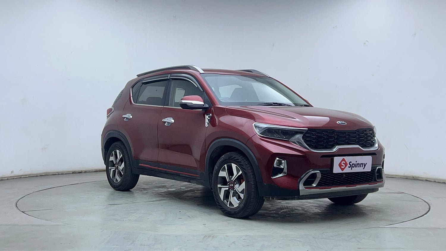 Used 2020 Kia Sonet GTX Plus 1.5 Diesel Manual exterior RIGHT FRONT CORNER VIEW