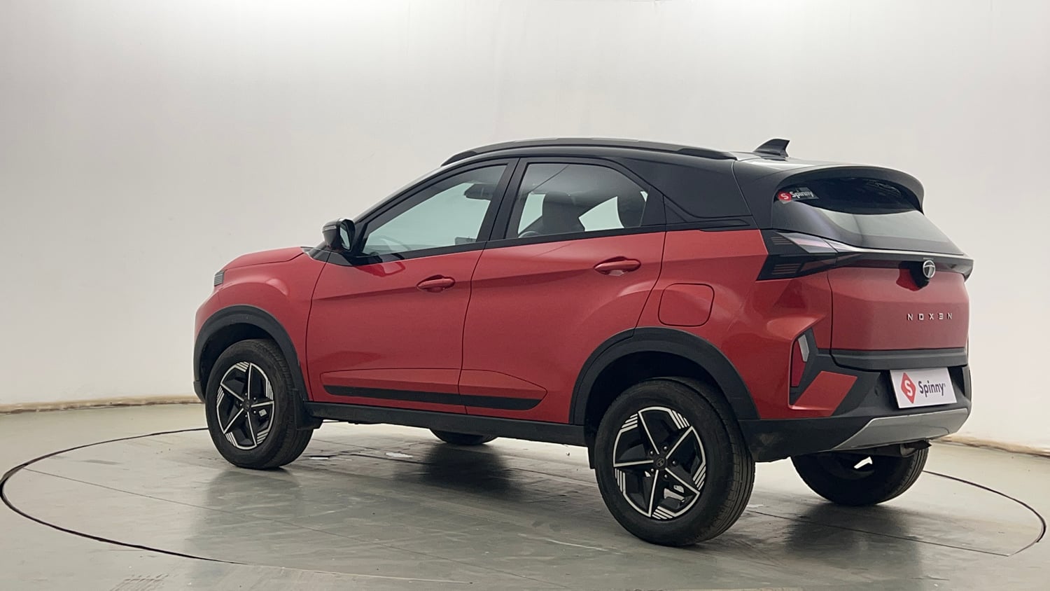 Used 2023 Tata Nexon Fearless 1.2 Revotron Petrol 6MT DT Petrol Manual exterior LEFT REAR CORNER VIEW