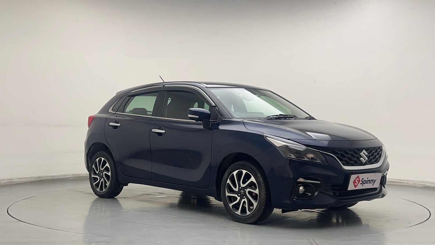 Used 2022 Maruti Suzuki Baleno Alpha Petrol Manual exterior RIGHT FRONT CORNER VIEW