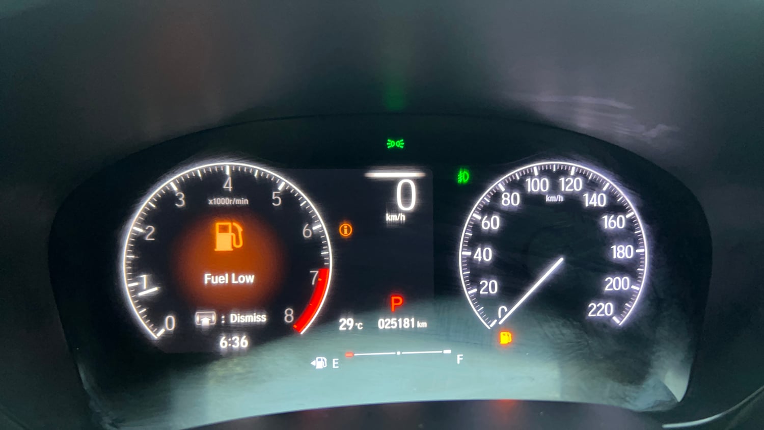 Used 2021 Honda City ZX CVT Petrol Petrol Automatic interior CLUSTERMETER VIEW
