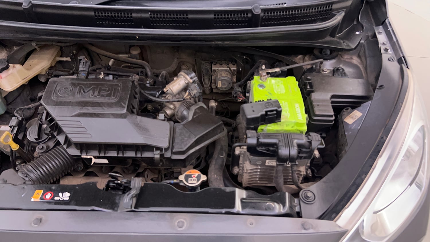 Used 2020 Hyundai Santro Sportz AMT Petrol Automatic engine ENGINE LEFT SIDE VIEW