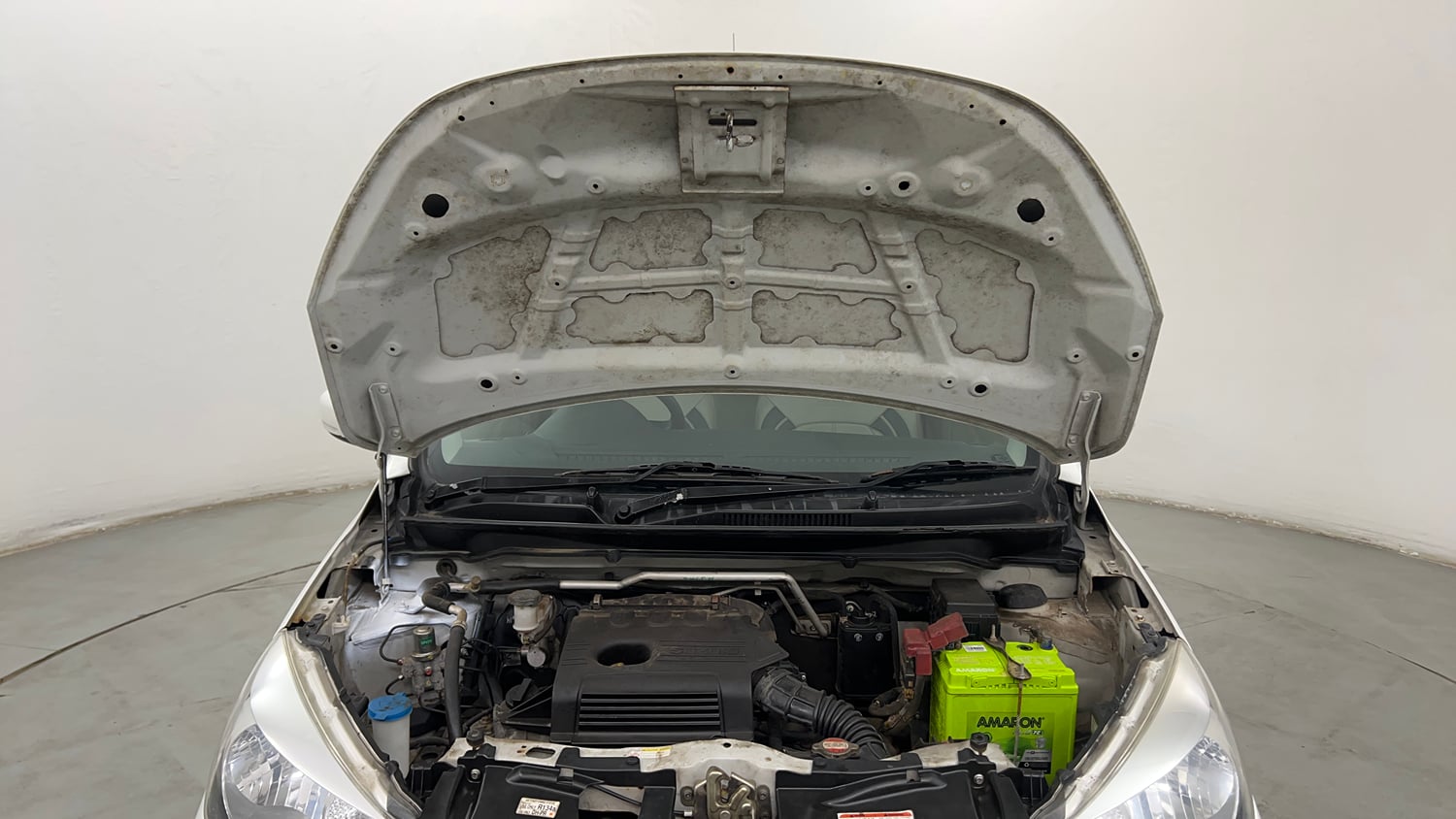 Used 2017 Maruti Suzuki Celerio ZXi AMT Petrol Automatic engine ENGINE & BONNET OPEN FRONT VIEW