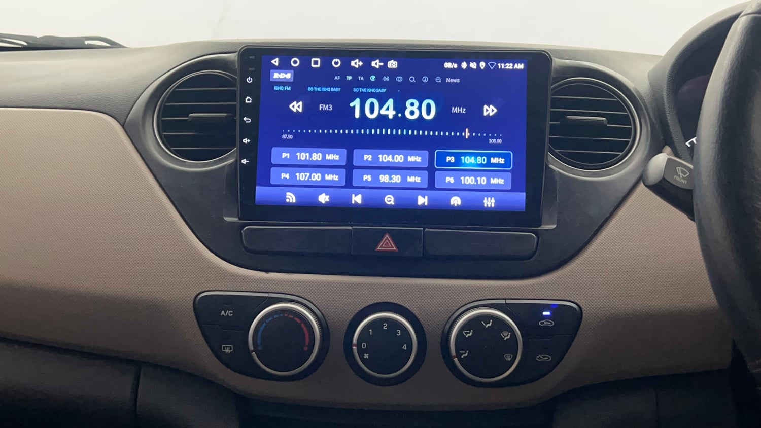 Used 2017 Hyundai Grand i10 Sportz 1.2 Kappa VTVT Petrol Manual top_features Integrated (in-dash) music system