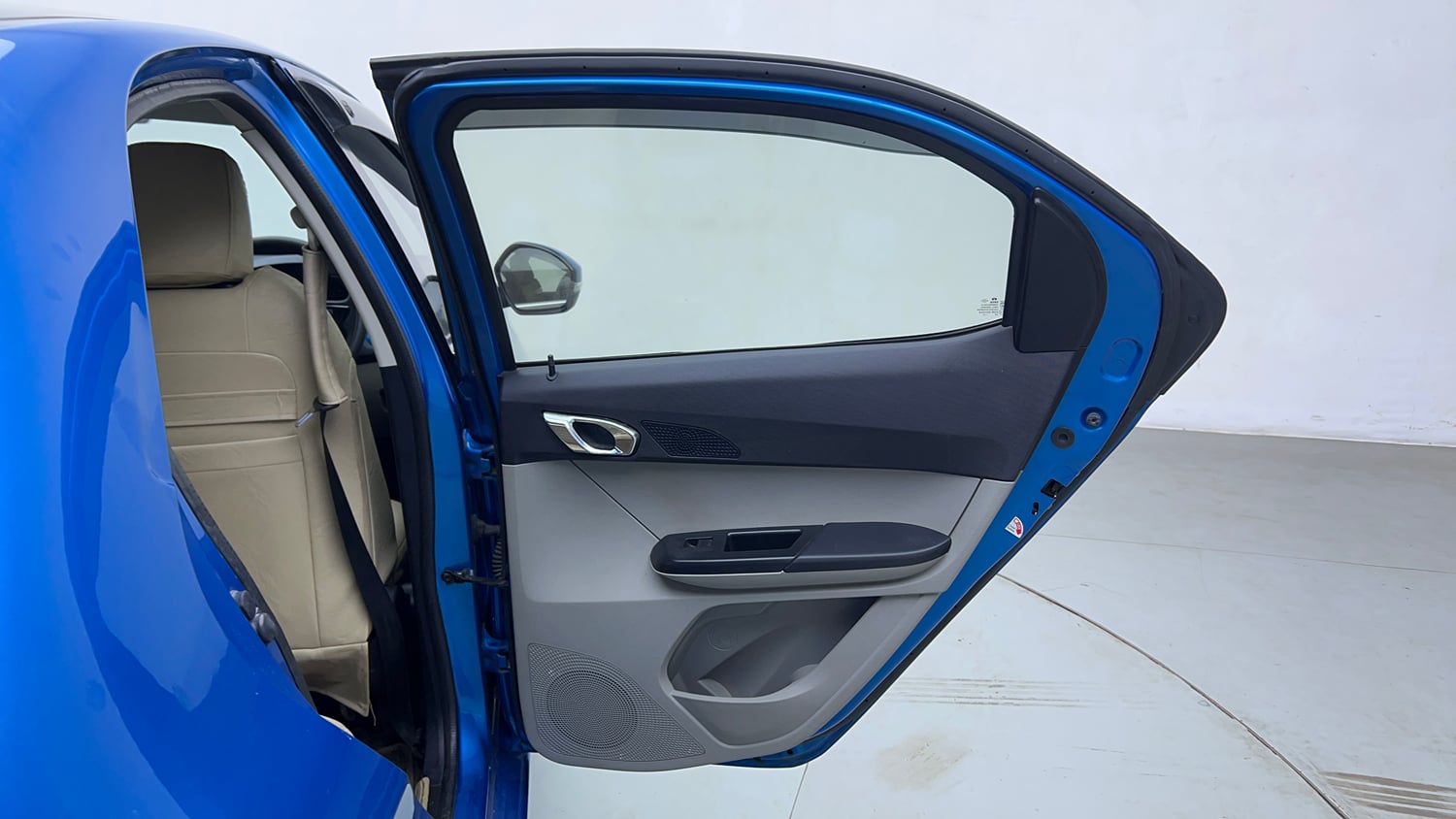 Used 2019 Tata Tiago Revotron XZA Plus Petrol Automatic interior RIGHT REAR DOOR OPEN VIEW