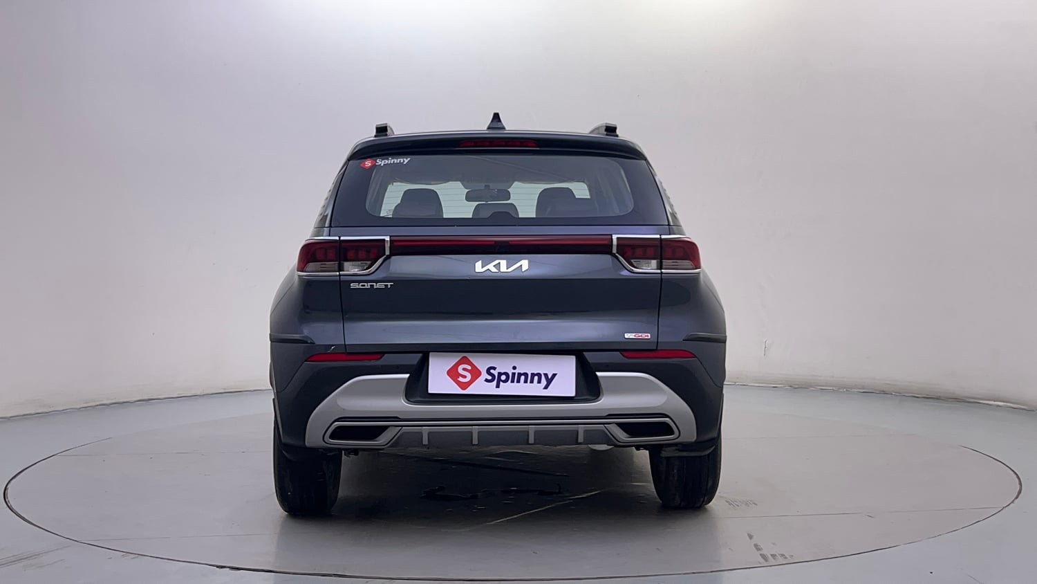 Used 2023 Kia Sonet HTX 1.0 Turbo Petrol DCT Petrol Automatic exterior BACK VIEW