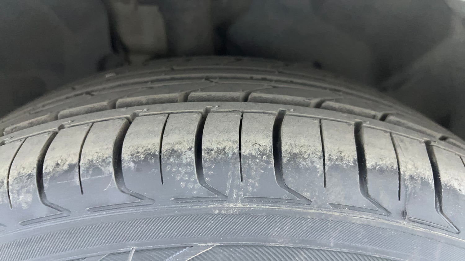 Used 2019 Ford EcoSport Titanium 1.5L TDCi Diesel Manual tyres RIGHT FRONT TYRE TREAD VIEW