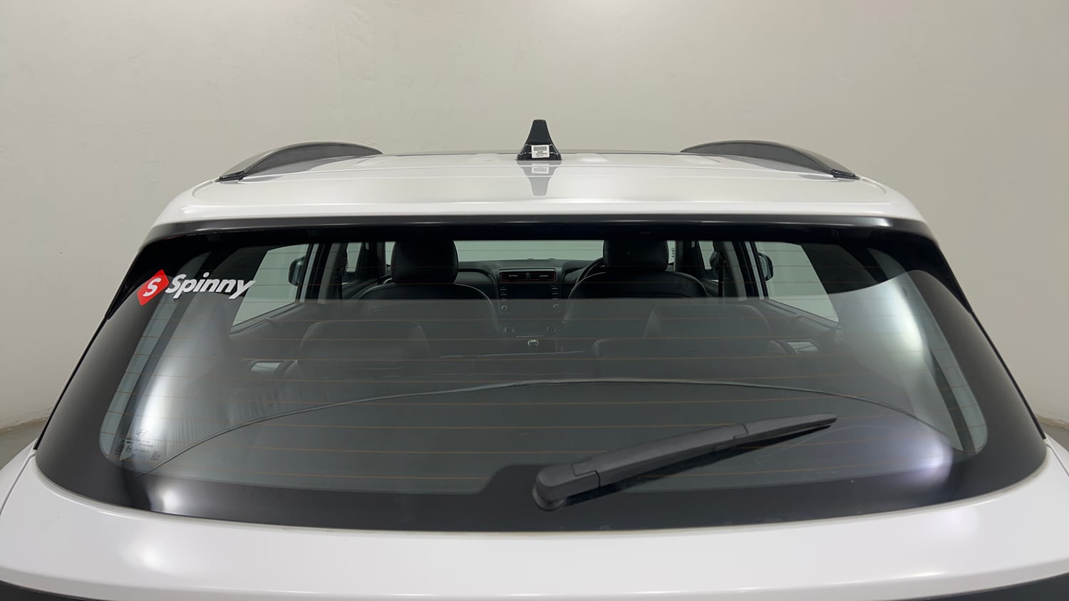 Used 2024 Hyundai Creta S Plus 1.5 Petrol Knight Petrol Manual exterior BACK WINDSHIELD VIEW