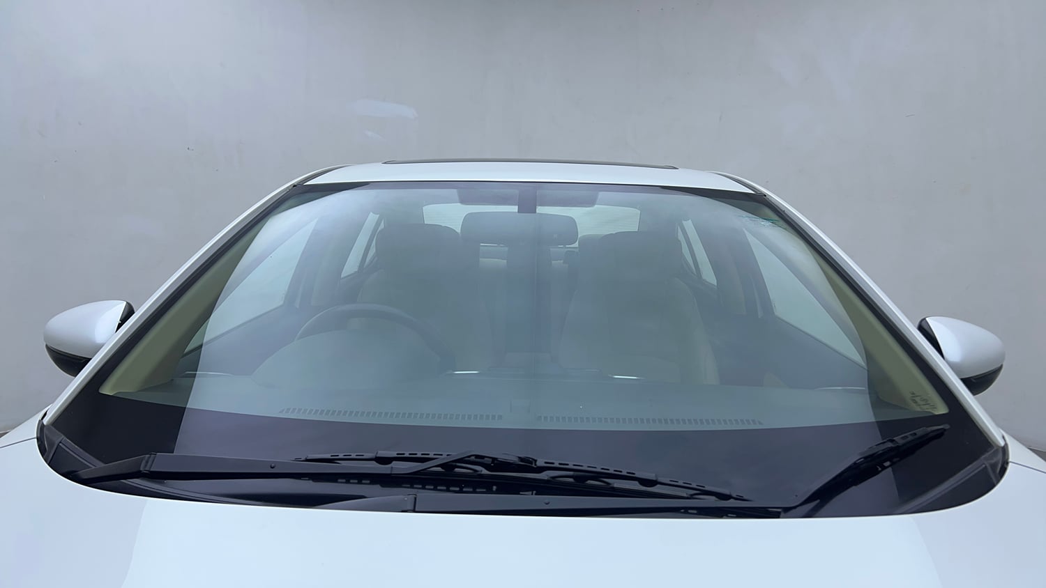 Used 2021 Honda City ZX CVT Petrol Petrol Automatic exterior FRONT WINDSHIELD VIEW