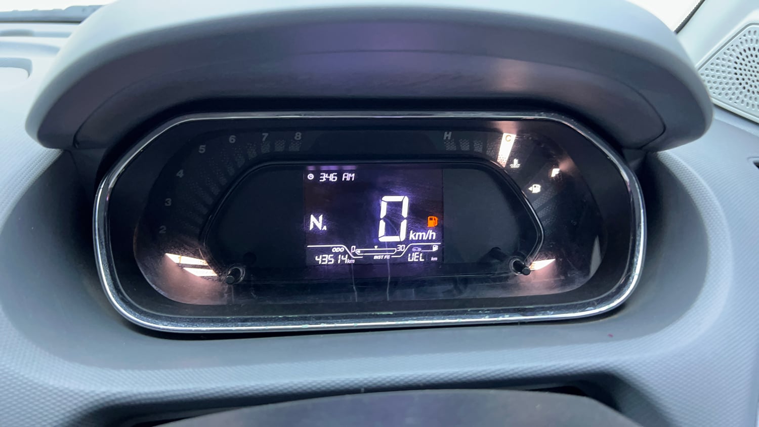 Used 2021 Tata Tigor XMA Petrol Automatic interior CLUSTERMETER VIEW